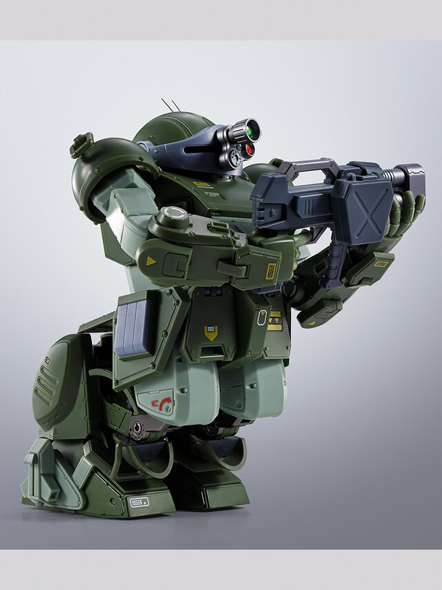 「装甲騎兵ボトムズ」より「スコープドッグ」がHI-METAL Rで立体化！「キリコ」アクションフィギュアが付属し“等身大兵器の魅力”を演出