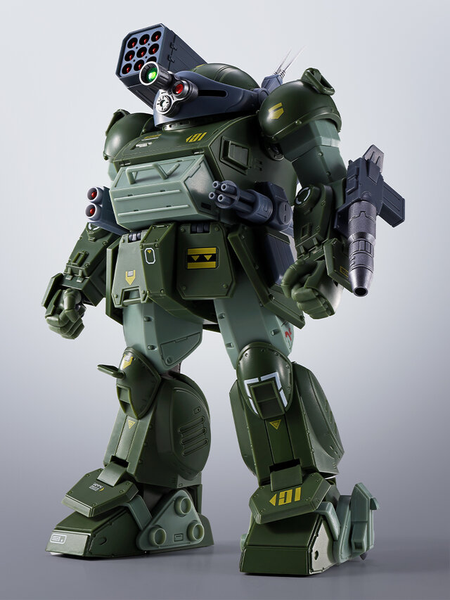 「装甲騎兵ボトムズ」より「スコープドッグ」がHI-METAL Rで立体化！「キリコ」アクションフィギュアが付属し“等身大兵器の魅力”を演出