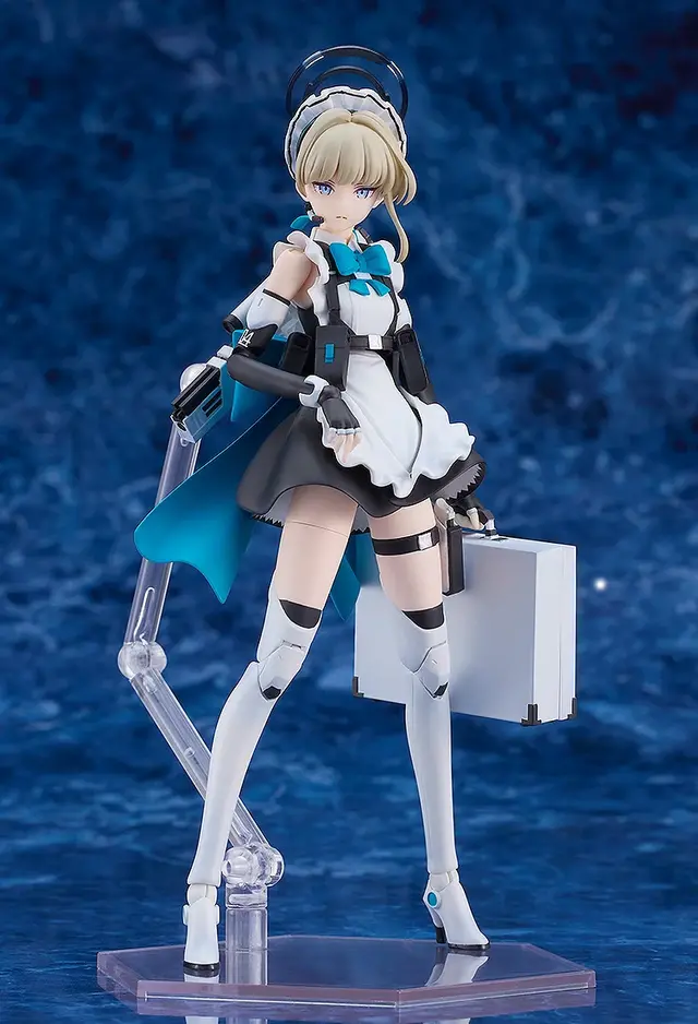 クールで可愛い！『ブルアカ』より「トキ」の可動プラモデルが再販―固有武器「シークレットタイム」のほか、拳銃、アタッシュケースまで付属