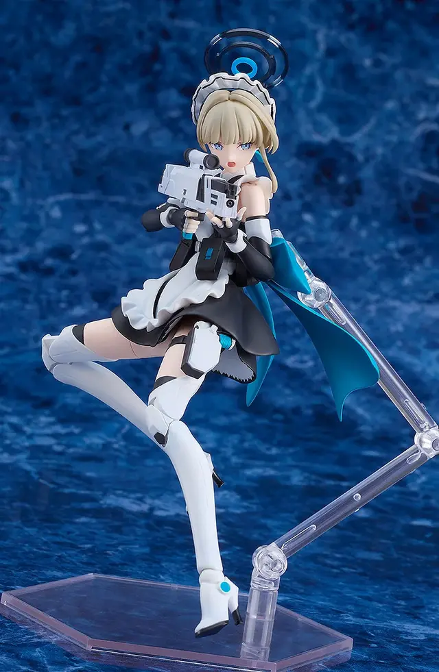 クールで可愛い！『ブルアカ』より「トキ」の可動プラモデルが再販―固有武器「シークレットタイム」のほか、拳銃、アタッシュケースまで付属