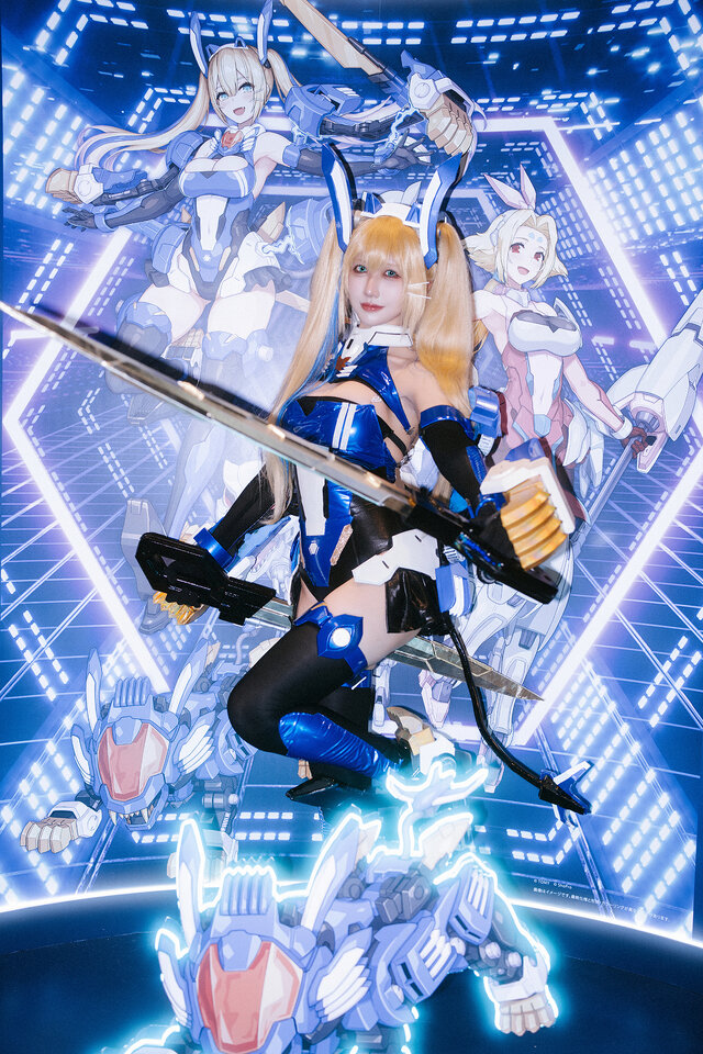 メタモルバース MV-01 斬山碧 & ブレードライガー／飄（Instagram：_ppiyoo_）【企業ブース】