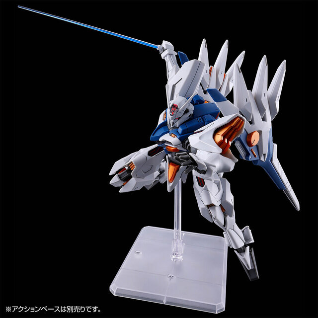 水星の魔女外伝より「ガンダム・ナイオン」がHGガンプラ化！特徴的な武装ヴァジュラやオルタラブルバヨネッタ構えるポージングが決まる