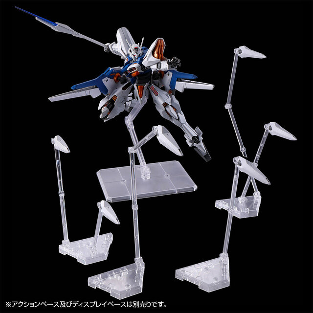 水星の魔女外伝より「ガンダム・ナイオン」がHGガンプラ化！特徴的な武装ヴァジュラやオルタラブルバヨネッタ構えるポージングが決まる