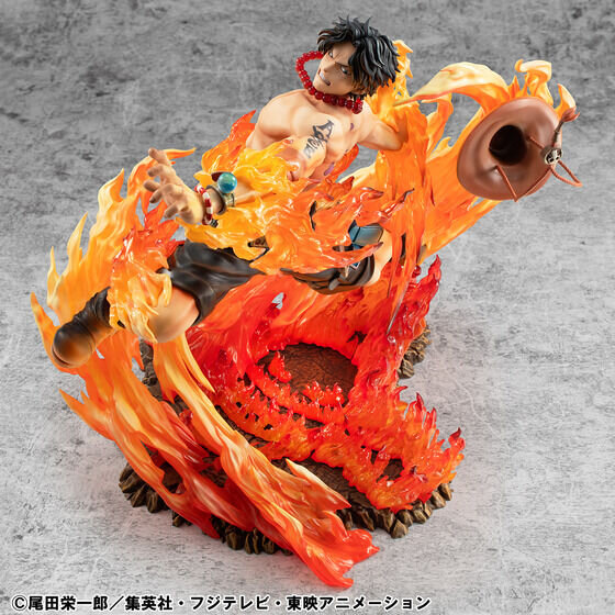 「ワンピース」より「ポートガス・D・エース」フィギュアが、“超限定復刻版”として再登場！炎を纏い躍動する姿をダイナミックに表現