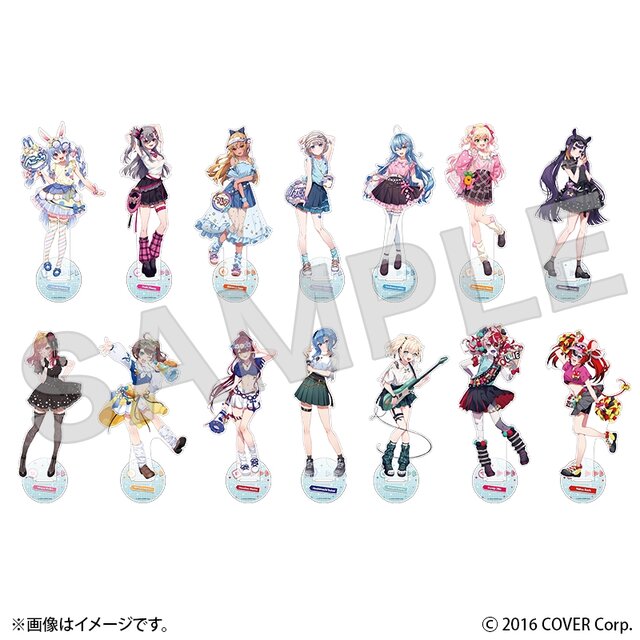 ホロライブEXPO2025後夜祭グッズが、オンラインにて予約受付開始！兎田ぺこらや星街すいせいら14名の描き起こしイラストを使用