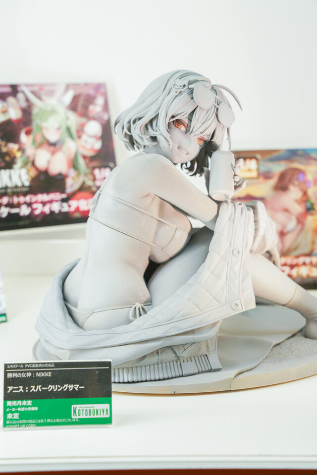 今年の夏は『NIKKE』が熱い！通常衣装から夏衣装まで、勝利の女神の麗しいフィギュアが「ワンフェス」に大集結