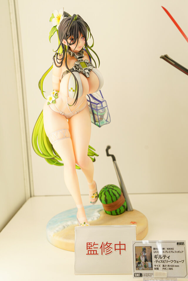 今年の夏は『NIKKE』が熱い！通常衣装から夏衣装まで、勝利の女神の麗しいフィギュアが「ワンフェス」に大集結