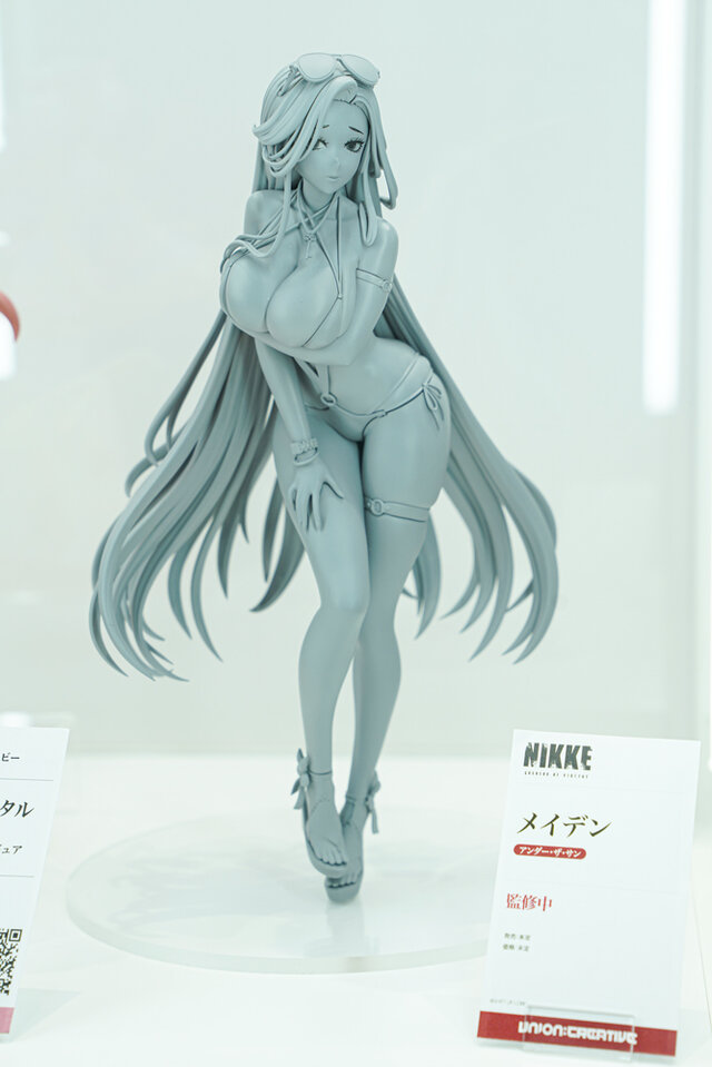 今年の夏は『NIKKE』が熱い！通常衣装から夏衣装まで、勝利の女神の麗しいフィギュアが「ワンフェス」に大集結