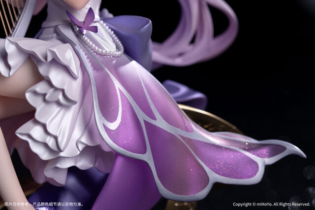 美しいドレスに、優雅な佇まい…『崩壊：スターレイル』より、ハープを奏でる「キャストリス 」フィギュアが予約受付中