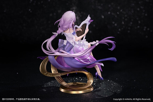 美しいドレスに、優雅な佇まい…『崩壊：スターレイル』より、ハープを奏でる「キャストリス 」フィギュアが予約受付中