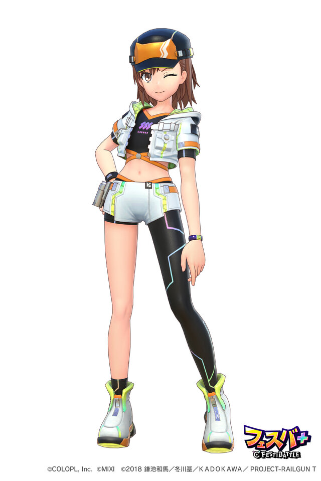 『フェスバ+』×「とある科学の超電磁砲」開催！御坂美琴がオリジナル衣装で新ヒーローとして登場