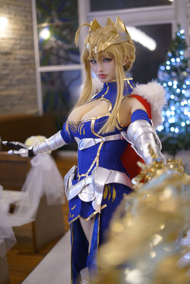 アルトリア（ランサー）／はる（X：@harushiki55）、撮影：富士原（X： @fu0yas）