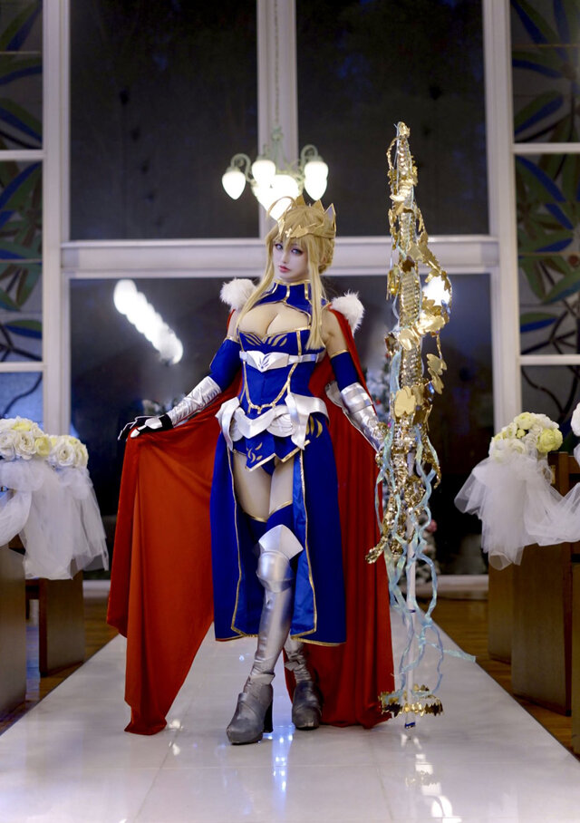 アルトリア（ランサー）／はる（X：@harushiki55）、撮影：富士原（X： @fu0yas）