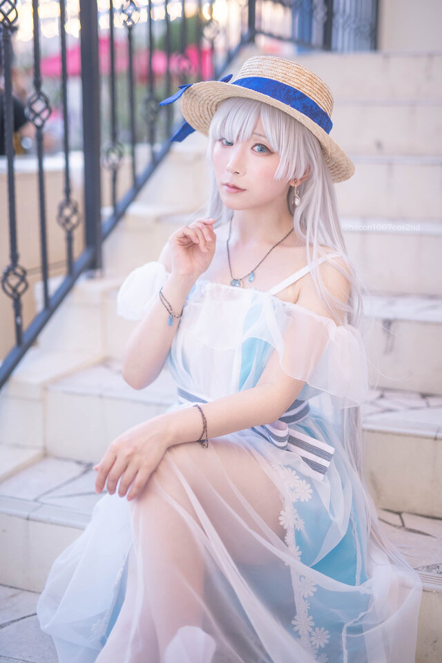 アナスタシア（水着）／中野べこ（X：@bacon1007cos2nd）、撮影：ダリ（X：@dali_cameko）
