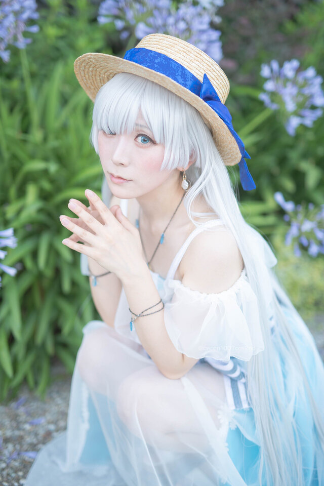 アナスタシア（水着）／中野べこ（X：@bacon1007cos2nd）、撮影：ダリ（X：@dali_cameko）