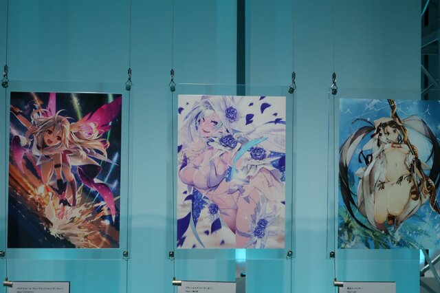 『FGO』最終再臨展へひと足先に参加！心奪われる美麗印刷でイラストの魅力を再発見できたメディア向け内覧会レポート