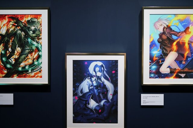 『FGO』最終再臨展へひと足先に参加！心奪われる美麗印刷でイラストの魅力を再発見できたメディア向け内覧会レポート