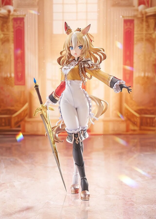 スラリとした太ももに見惚れる…『ウマ娘』より「デュランダル」が勝負服姿で立体化