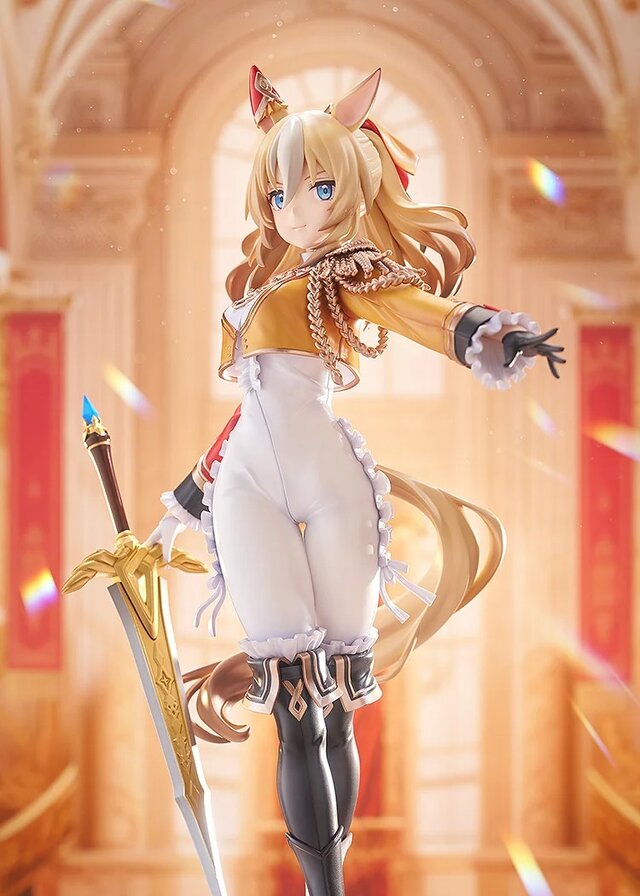スラリとした太ももに見惚れる…『ウマ娘』より「デュランダル」が勝負服姿で立体化