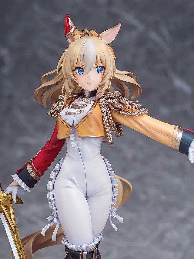 スラリとした太ももに見惚れる…『ウマ娘』より「デュランダル」が勝負服姿で立体化