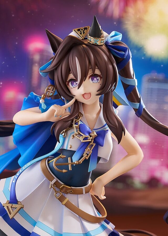 インナー越しのうっすらと透けるおへそ！『ウマ娘』より小悪魔系お嬢様「ヴィブロス」が立体化