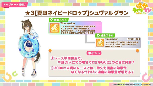 『ウマ娘』新育成は「サトノクラウン」「シュヴァルグラン」の衣装違い！今年も“水着ウマ娘たち”が夏を彩る