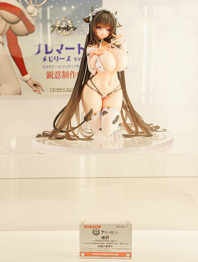 ドキッとする夏衣装から涼やかなドレスまで、「ワンフェス」に猛暑を吹き飛ばす『アズレン』『ブルアカ』美女フィギュアが集結【WF2025夏】