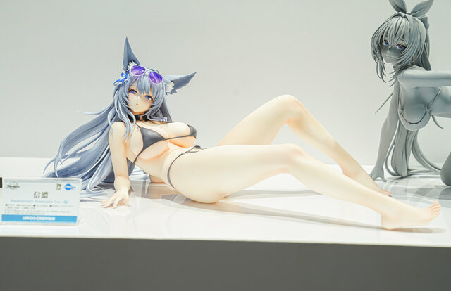ドキッとする夏衣装から涼やかなドレスまで、「ワンフェス」に猛暑を吹き飛ばす『アズレン』『ブルアカ』美女フィギュアが集結【WF2025夏】