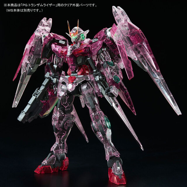 準最高峰ガンプラ「PG 1/60 トランザムライザー」がプレバンで再販！内部フレーム際立つ「クリアカラー外装」と共に7月31日11時より予約開始