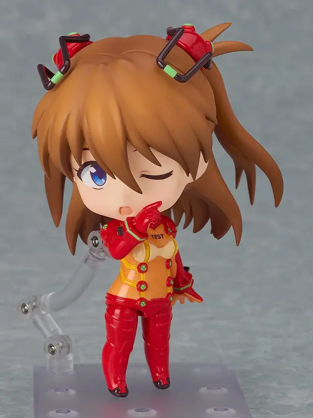 「このテスト用プラグスーツって…見えすぎじゃない？」ねんどろいどアスカが予約受付中、2頭身なのに思わずドキッ