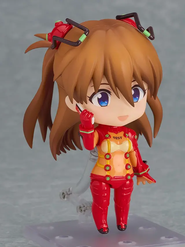 「このテスト用プラグスーツって…見えすぎじゃない？」ねんどろいどアスカが予約受付中、2頭身なのに思わずドキッ