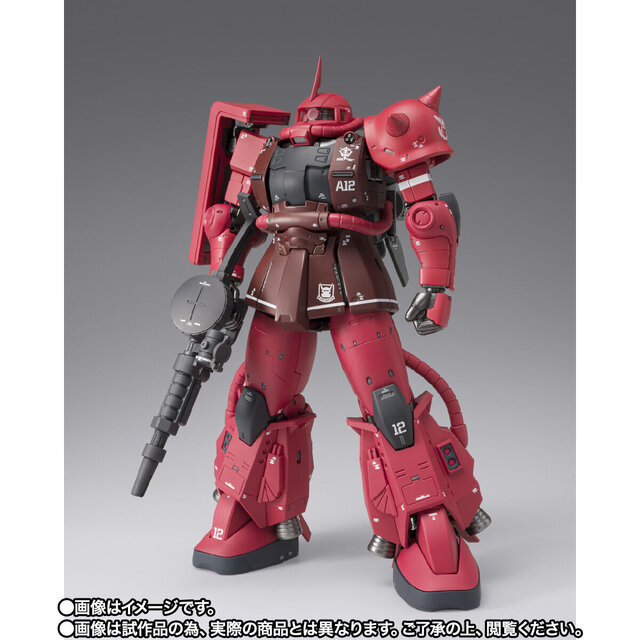 「シャア専用高機動型ザクII」がG.F.F.M.C.で立体化！“大人の鑑賞に堪えうる商品”を目指し、造形と彩色にこだわった決定版