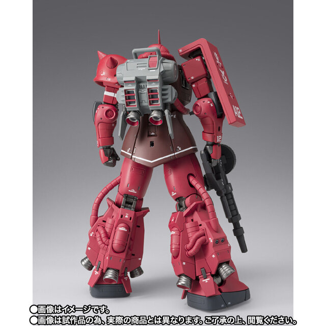 「シャア専用高機動型ザクII」がG.F.F.M.C.で立体化！“大人の鑑賞に堪えうる商品”を目指し、造形と彩色にこだわった決定版