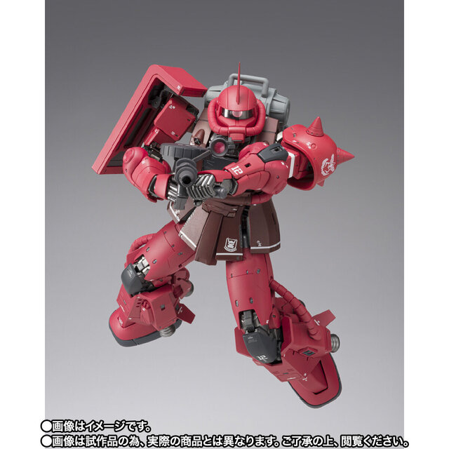 「シャア専用高機動型ザクII」がG.F.F.M.C.で立体化！“大人の鑑賞に堪えうる商品”を目指し、造形と彩色にこだわった決定版