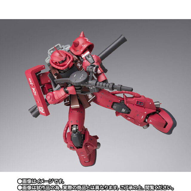 「シャア専用高機動型ザクII」がG.F.F.M.C.で立体化！“大人の鑑賞に堪えうる商品”を目指し、造形と彩色にこだわった決定版