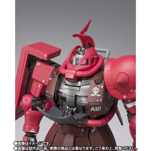 「シャア専用高機動型ザクII」がG.F.F.M.C.で立体化！“大人の鑑賞に堪えうる商品”を目指し、造形と彩色にこだわった決定版