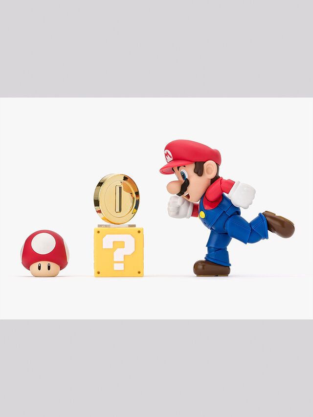 『スーパーマリオ』マリオやクッパたちがアクションフィギュアに！他キャラを背中に乗せられるヨッシーなど、全5種をラインナップ