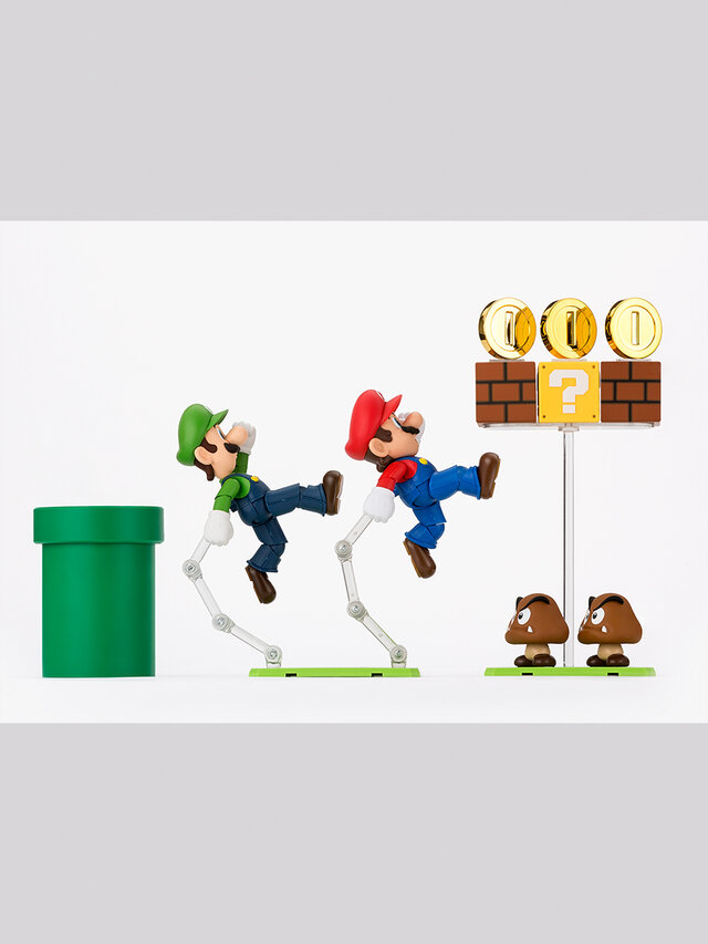 『スーパーマリオ』マリオやクッパたちがアクションフィギュアに！他キャラを背中に乗せられるヨッシーなど、全5種をラインナップ