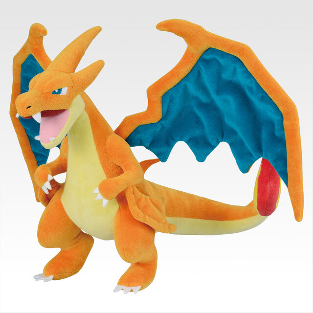 『ポケモン』メガシンカに注目した新作一番くじ全ラインナップ公開！メガリザードン、メガサーナイトら総勢5匹がぬいぐるみに