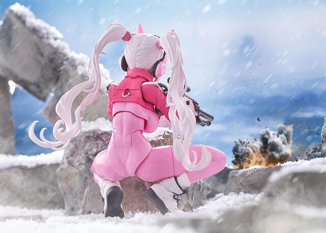 ラバースーツで強調されたボディライン！『勝利の女神：NIKKE』アリスのfigmaが再販ー「しゃがみ専用脚パーツ」が付属