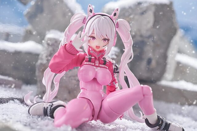 ラバースーツで強調されたボディライン！『勝利の女神：NIKKE』アリスのfigmaが再販ー「しゃがみ専用脚パーツ」が付属