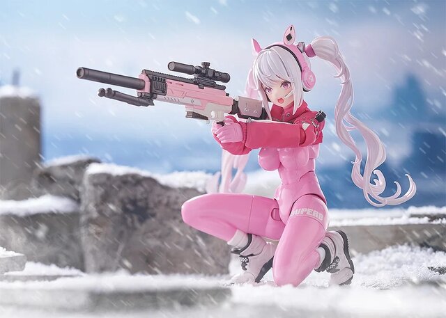 ラバースーツで強調されたボディライン！『勝利の女神：NIKKE』アリスのfigmaが再販ー「しゃがみ専用脚パーツ」が付属