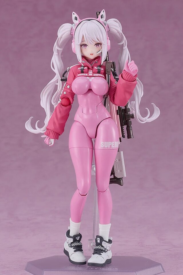 ラバースーツで強調されたボディライン！『勝利の女神：NIKKE』アリスのfigmaが再販ー「しゃがみ専用脚パーツ」が付属