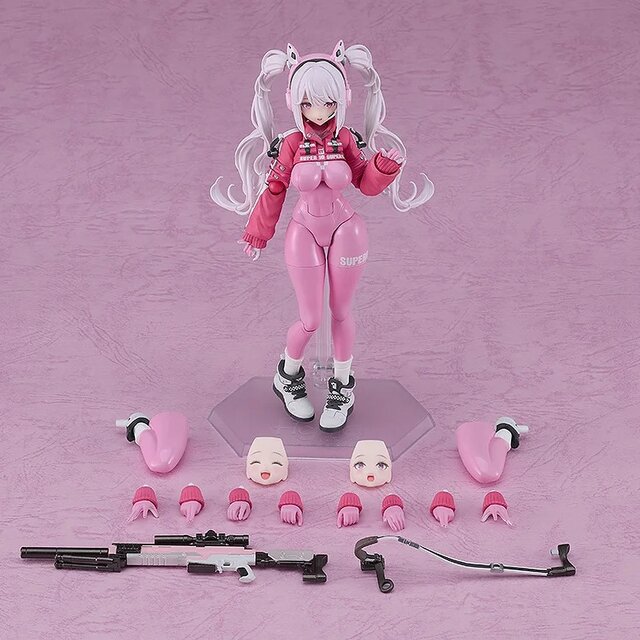ラバースーツで強調されたボディライン！『勝利の女神：NIKKE』アリスのfigmaが再販ー「しゃがみ専用脚パーツ」が付属