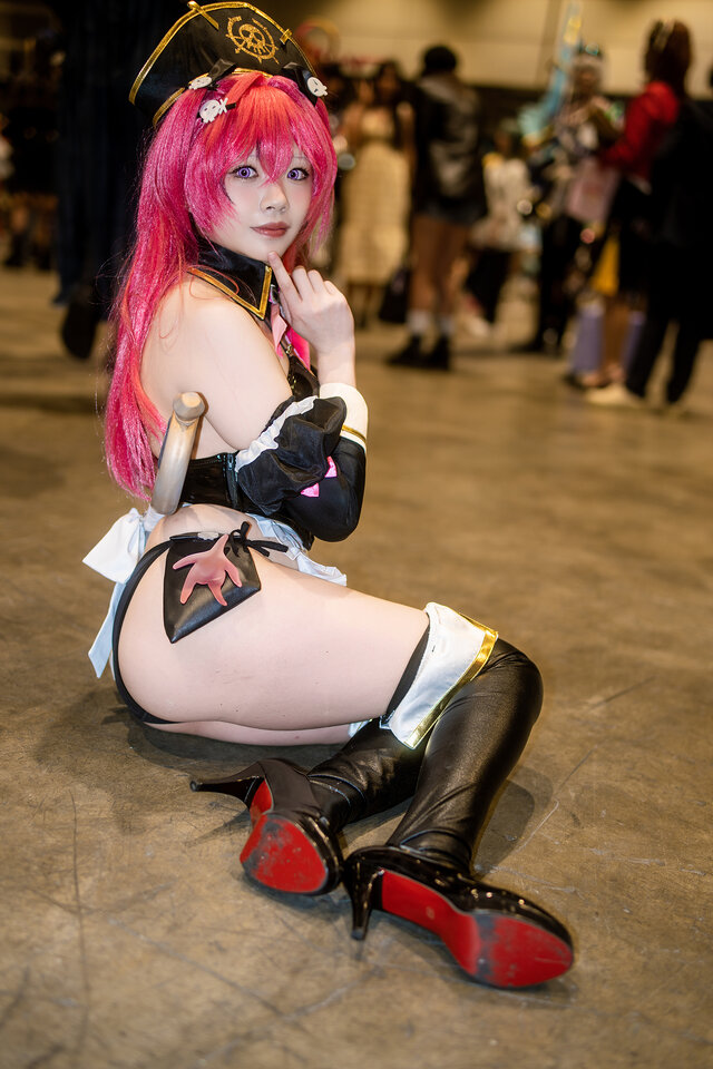 宝鐘マリン「ホロライブ」／YouNa魔王喵（Instagram：imyour__you_na_）