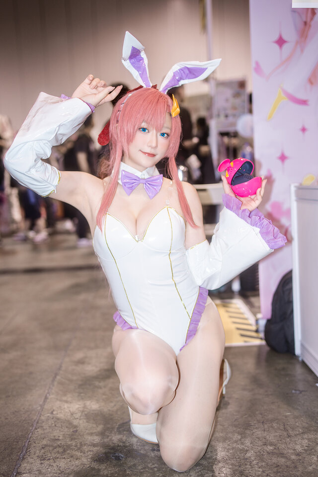 ラクス・クライン（バニーガールver.）「機動戦士ガンダムSEED」／Grace Kaori W（Instagram：gracekirara）