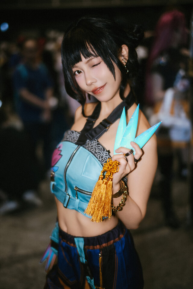ゾーイ「K-POPガールズ！デーモンハンターズ」／小蕉 ChuChu（Instagram：0w0y_chuchu）
