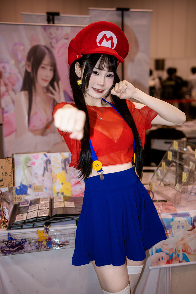 マリオ（女体化）／CU Una 張芷璇（Instagram：cu_una_）
