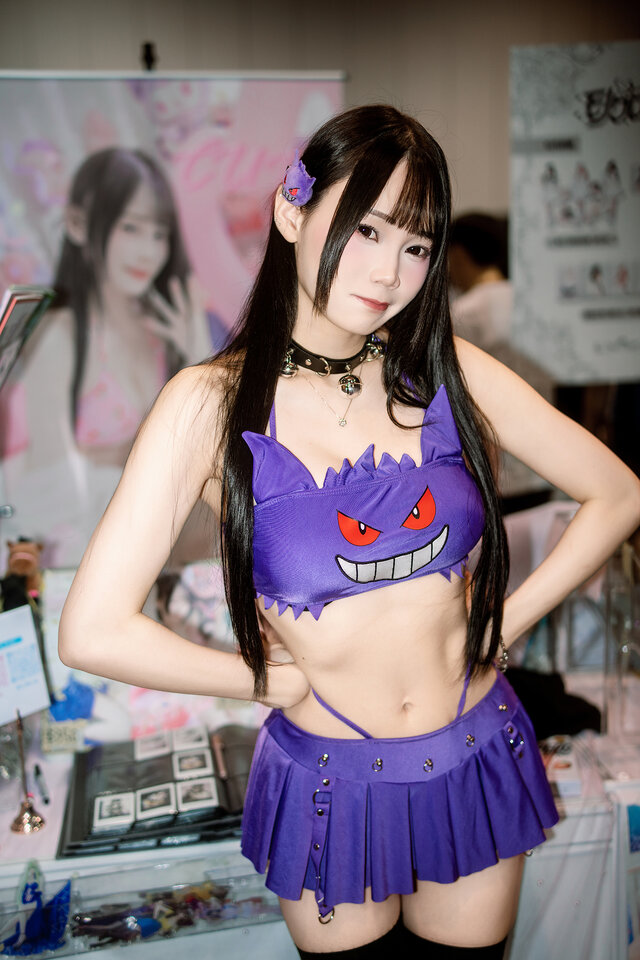 ゲンガー（擬人化）『ポケットモンスター』／CU Una 張芷璇（Instagram：cu_una_）