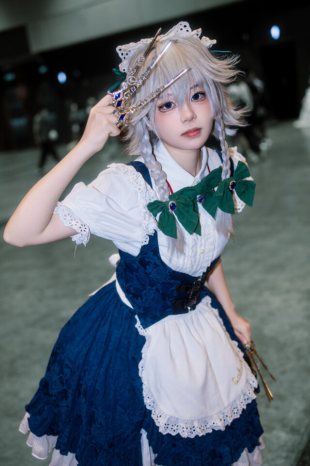 十六夜咲夜『東方Project』／鸭嘎Instagram：yaga_23333)
